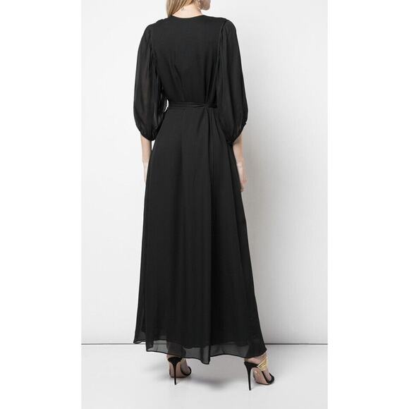 NWT Cynthia Rowley Marquette Applique Aline Maxi dress size 2 (A07) - Picture 4 of 12